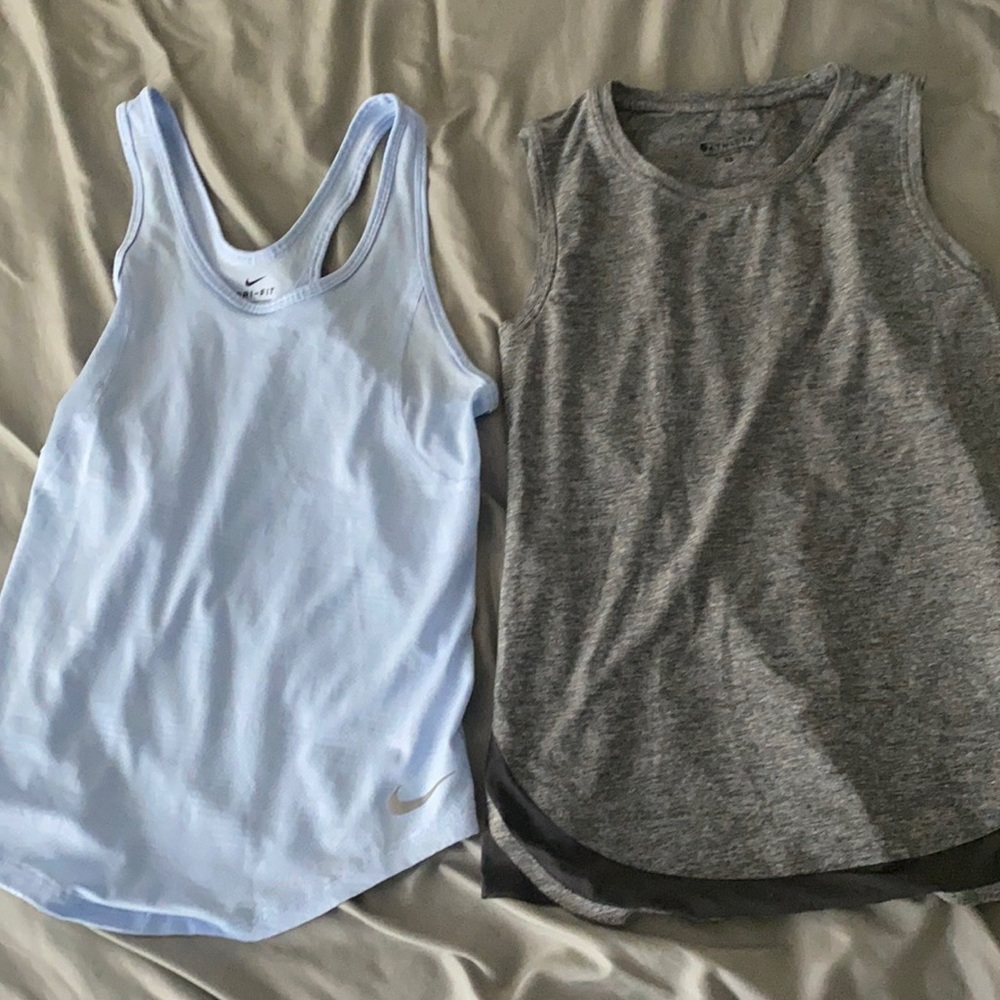 Two XS Athletic Tanks